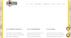 Desktop Screenshot of koersheftruckservice.nl